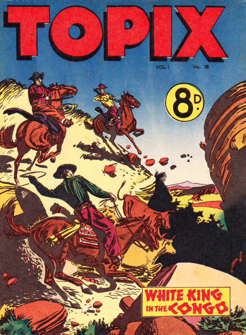 Topix (Catholic Press, 1954 series) v1#18 ([7 October 1954])