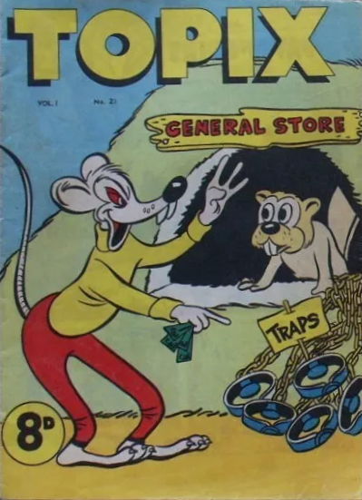 Topix (Catholic Press, 1954 series) v1#21 ([18 November 1954])