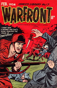 Comics Library (Red Circle, 1952 series)  #17 (February 1954) — Warfront