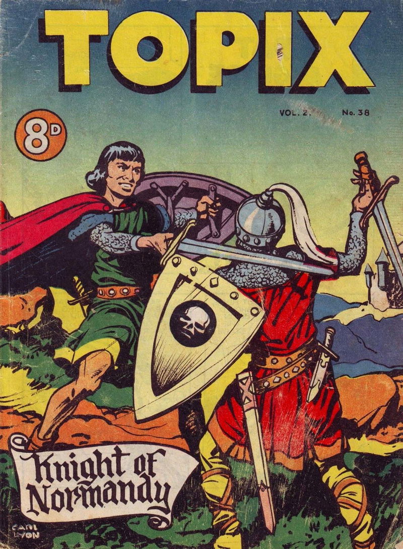 Topix (Catholic Press, 1954 series) v2#38 ([7 August 1955])