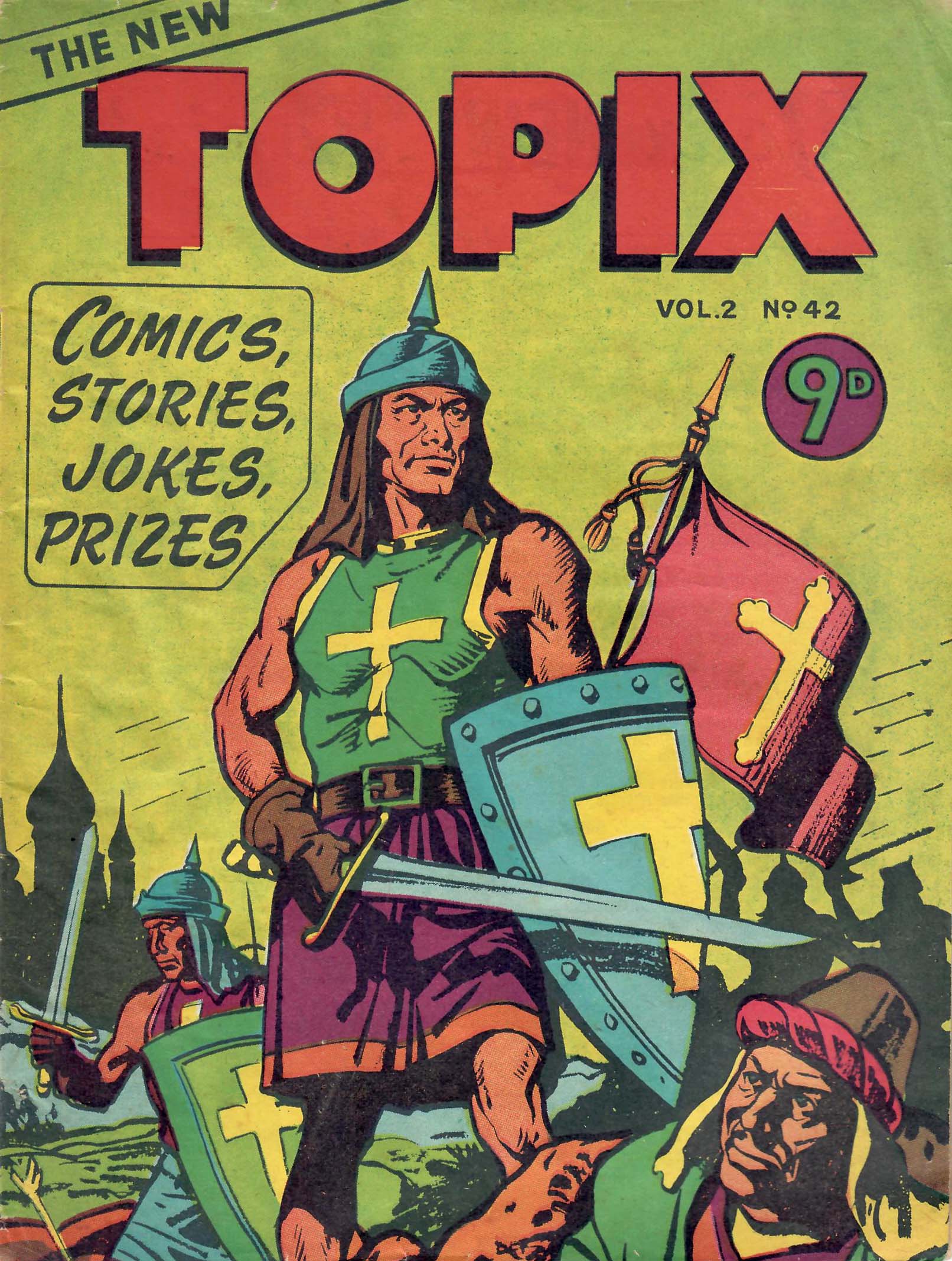The New Topix (Catholic Press, 1955 series) v2#42 — The New Topix ([October 1955])