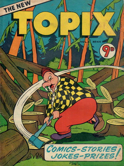 The New Topix (Catholic Press, 1955 series) v2#44 — The New Topix [December 1955]