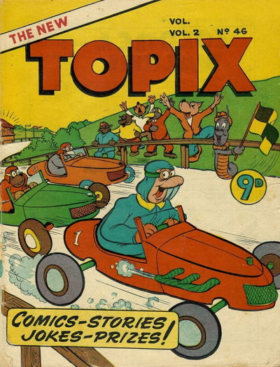 The New Topix (Catholic Press, 1955 series) v2#46 — The New Topix [February 1956]