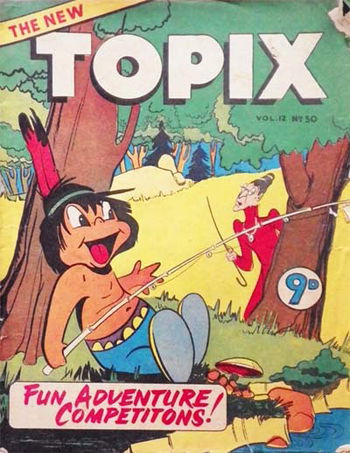 The New Topix (Catholic Press, 1955 series) v2#50 ([June 1956]) —The New Topix