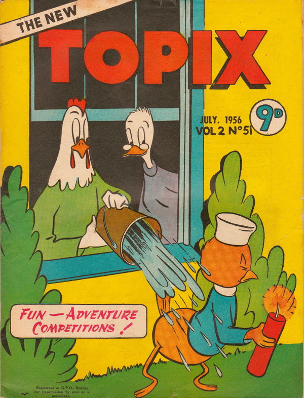 The New Topix (Catholic Press, 1955 series) v2#51 (July 1956)