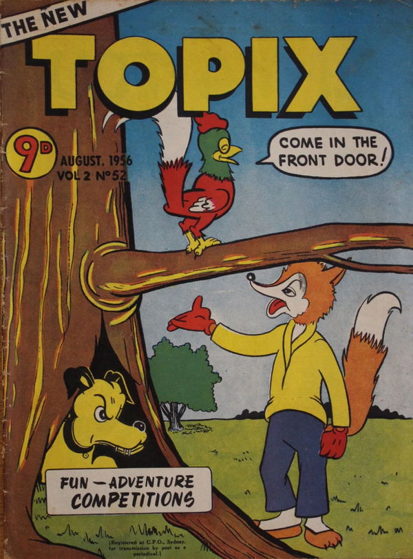 The New Topix (Catholic Press, 1955 series) v2#52 (August 1956)