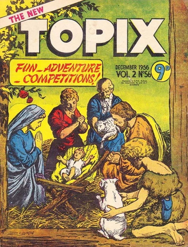 The New Topix (Catholic Press, 1955 series) v2#56 (December 1956) —The New Topix