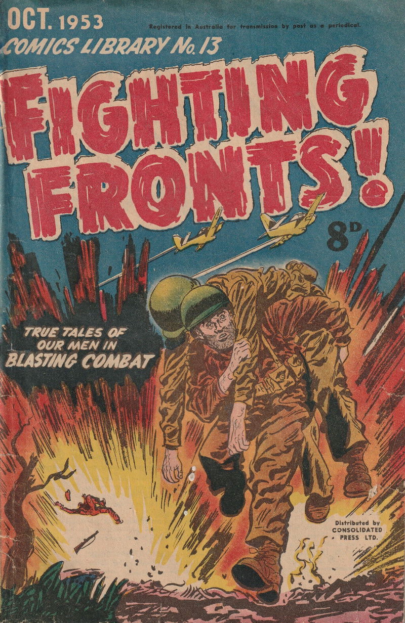 Comics Library (Red Circle, 1952 series) #13 — Fighting Fronts! (October 1953)