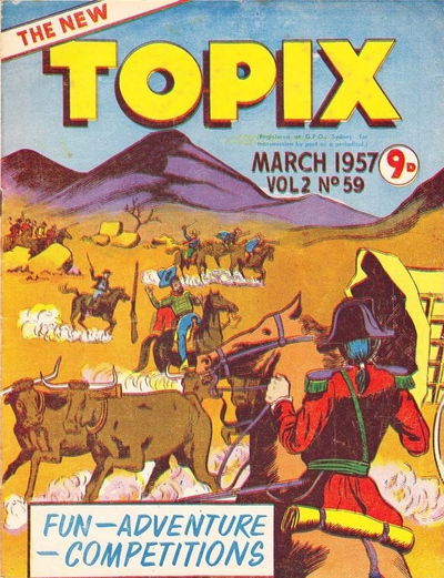 The New Topix (Catholic Press, 1955 series) v2#59 March 1957