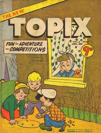 The New Topix (Catholic Press, 1955 series) v2#60 (April 1957) —The New Topix