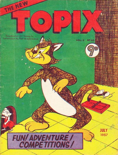 The New Topix (Catholic Press, 1955 series) v2#63 — The New Topix July 1957