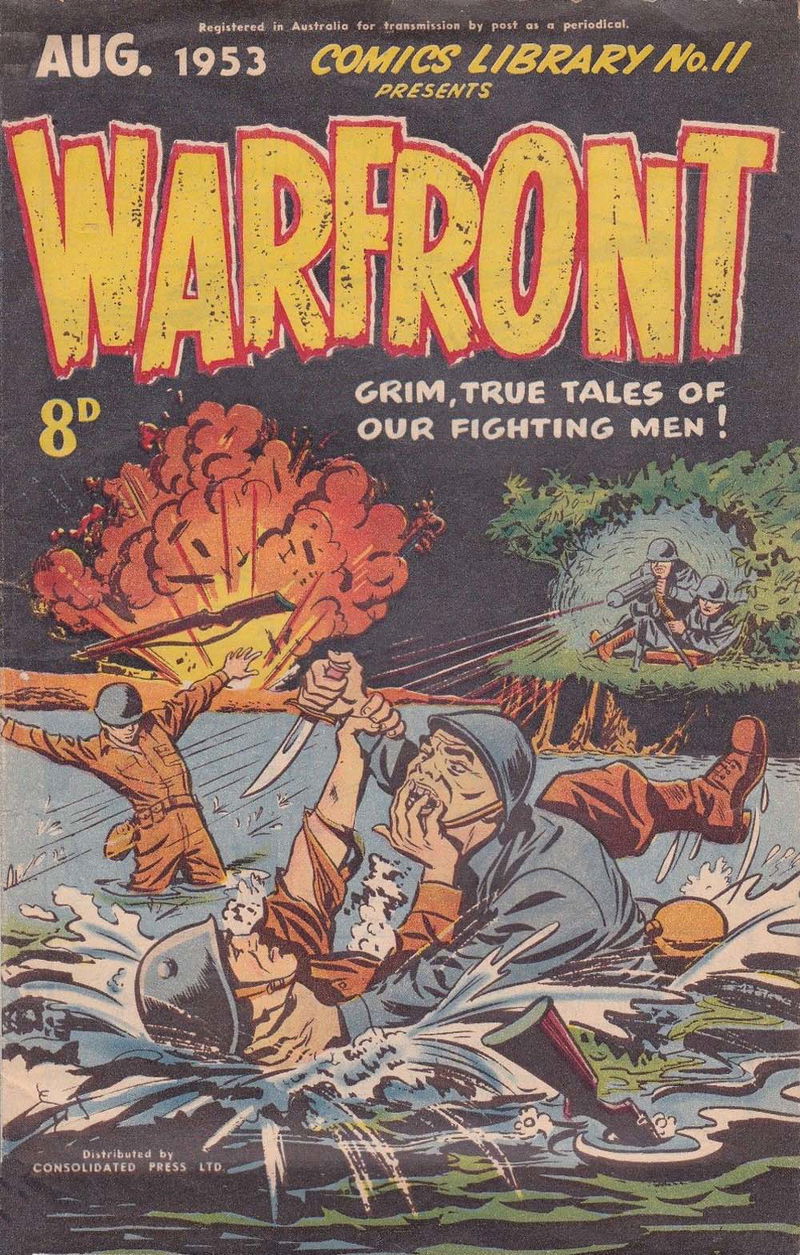 Comics Library (Red Circle, 1952 series) #11 — Warfront (August 1953)