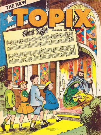 The New Topix (Catholic Press, 1955 series) v2#68 (December 1957) —The New Topix