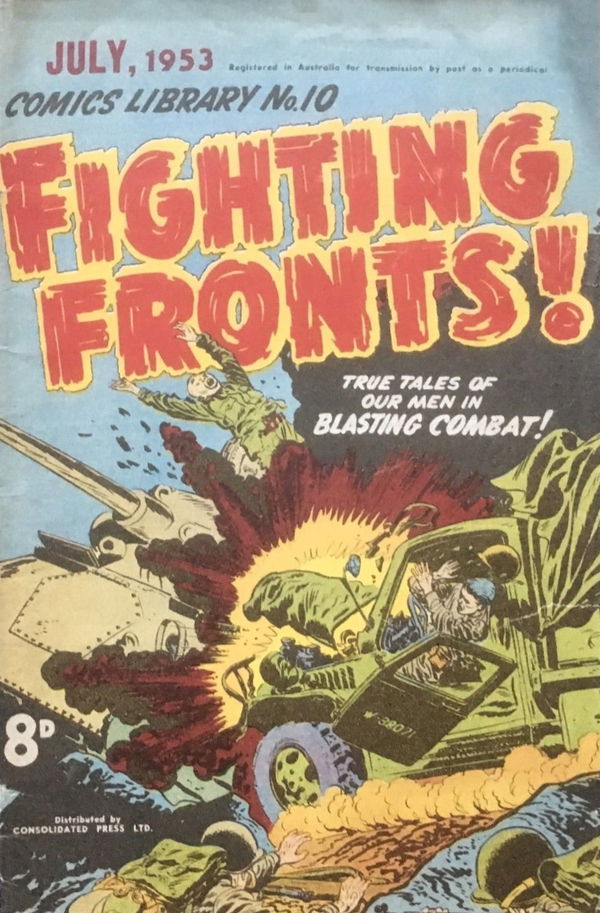 Comics Library (Red Circle, 1952 series) #10 (July 1953) —Fighting Fronts!