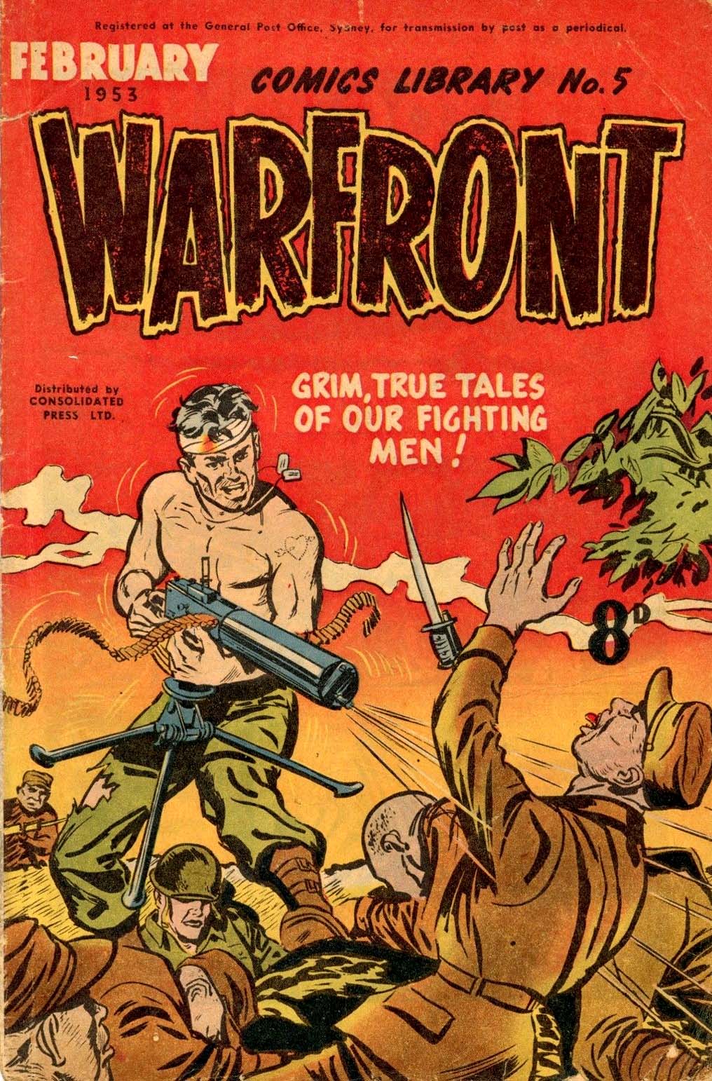Comics Library (Red Circle, 1952 series) #5 — Warfront (February 1953)