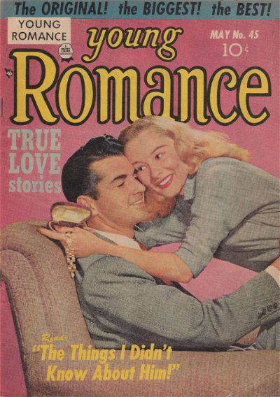 Young Romance (Prize, 1947 series) v5#9 (45) (May 1952)