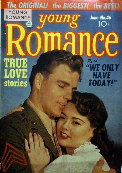 Young Romance (Prize, 1947 series) v5#10 (46) (June 1952)