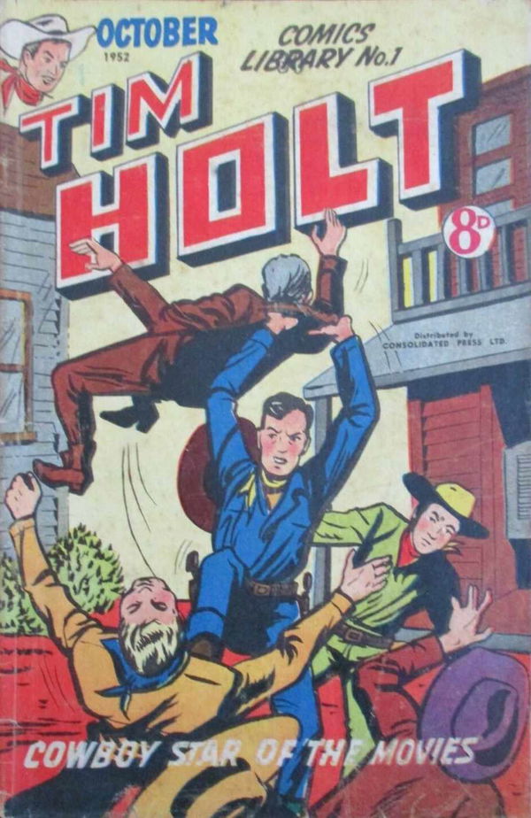 Comics Library (Red Circle, 1952 series) #1 (October 1952) —Tim Holt