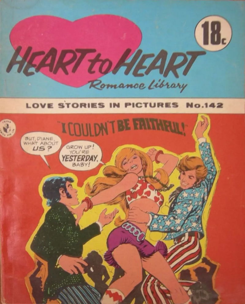 Heart to Heart Romance Library (Colour Comics, 1958 series) #142 ([March 1970?])