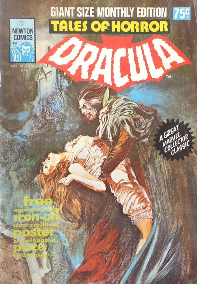 Tales of Horror Dracula (Newton, 1975 series) #13 April 1976