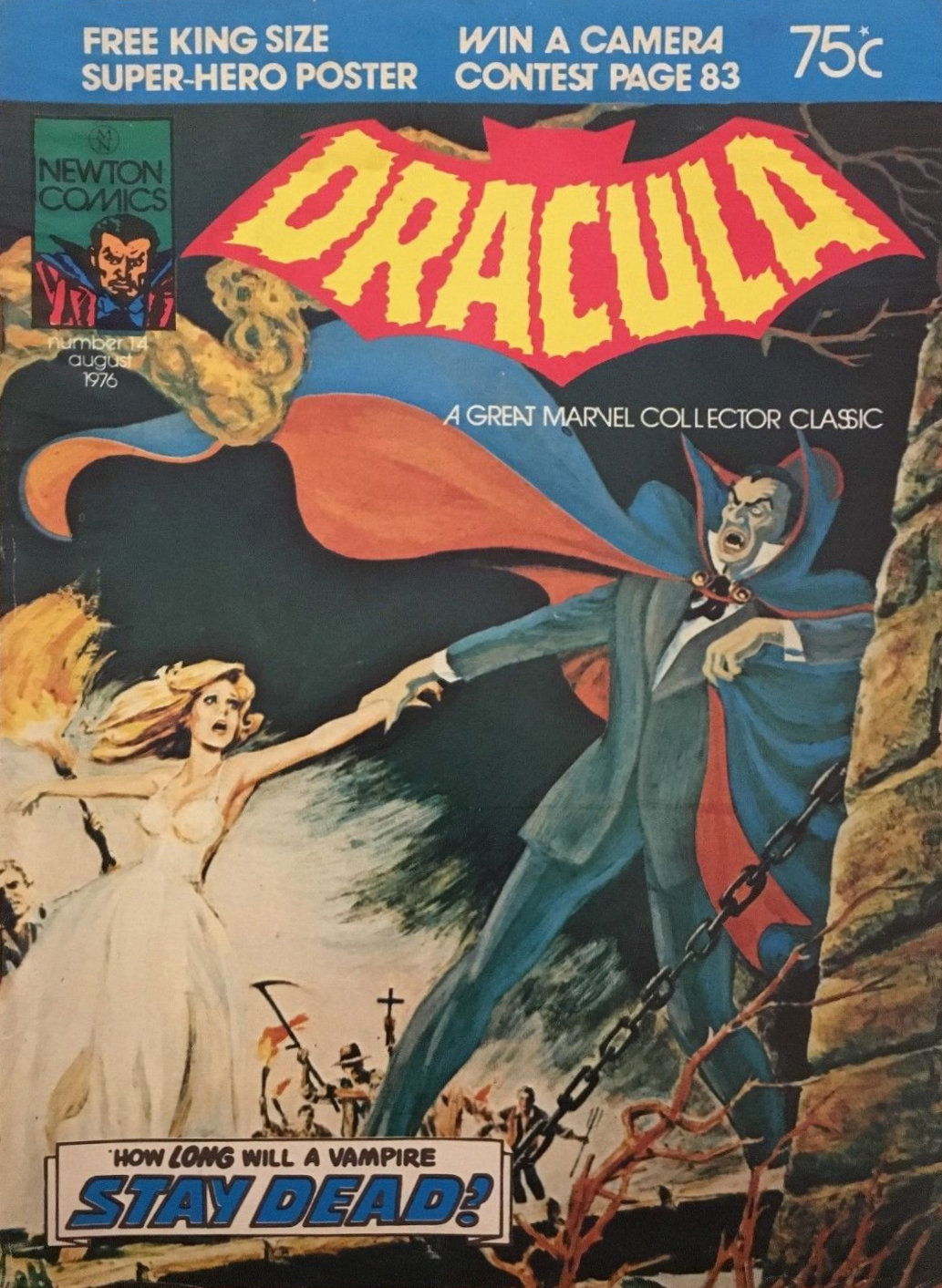 Tales of Horror Dracula (Newton, 1975 series) #14 (August 1976)