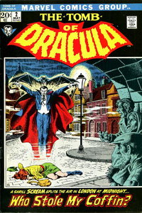 Tomb of Dracula (Marvel, 1972 series)  #2 (May 1972) — Who Stole my Coffin?