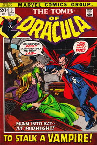 Tomb of Dracula (Marvel, 1972 series) #3 July 1972