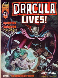 Dracula Lives (Marvel, 1973 series)  #4 (January 1974) — Vampire vs. Vampire