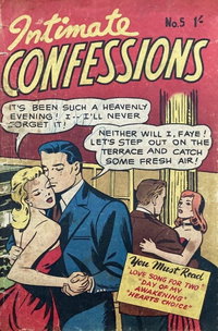 Intimate Confessions (Barmor, 1955 series)  #5 ([March 1955?])
