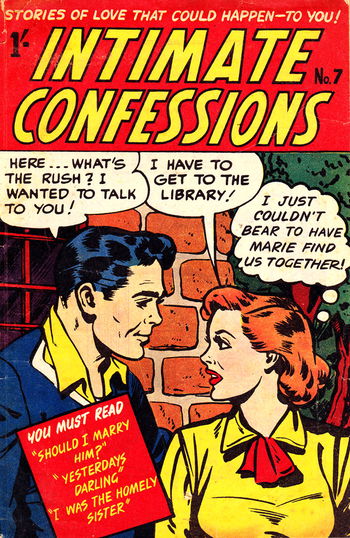 Intimate Confessions (Barmor, 1955? series) #7 ([May 1955?])
