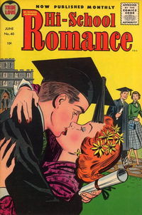 Hi-School Romance (Harvey, 1949 series) #40 June 1955