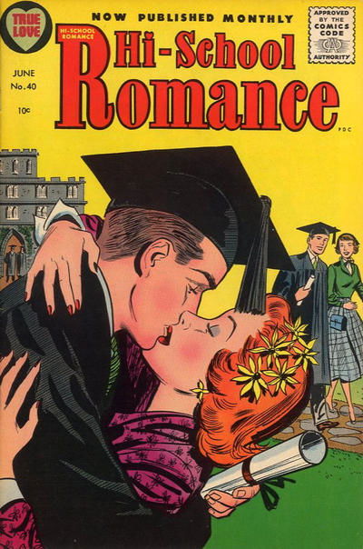 Hi-School Romance (Harvey, 1949 series) #40 (June 1955)