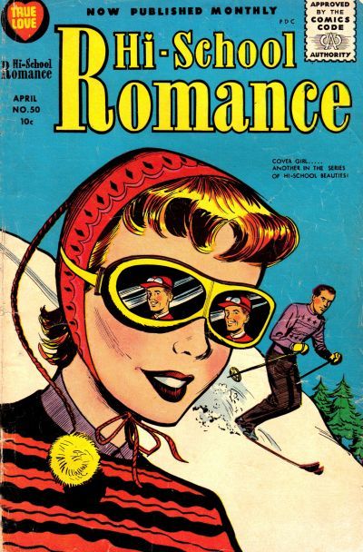 Hi-School Romance  #50 (April 1956)