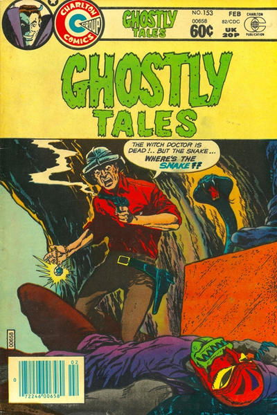 Ghostly Tales (Charlton, 1966 series) #153 February 1982