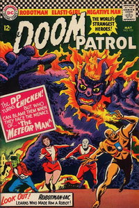 The Doom Patrol (DC, 1964 series)  #103 (May 1966) — The Meteor Man!