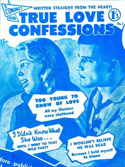 True Love Confessions (Compact Publications, 1959? series) #1 [1959?]