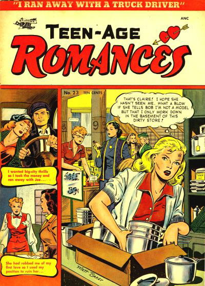 Teen-Age Romances (St. John, 1949 series) #23 August 1952