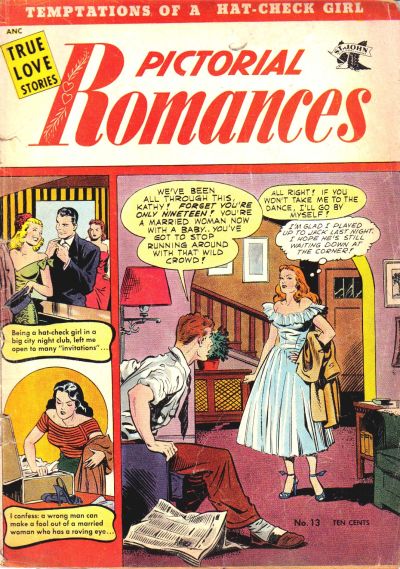 Pictorial Romances (St. John, 1950 series) #13 (May 1952)