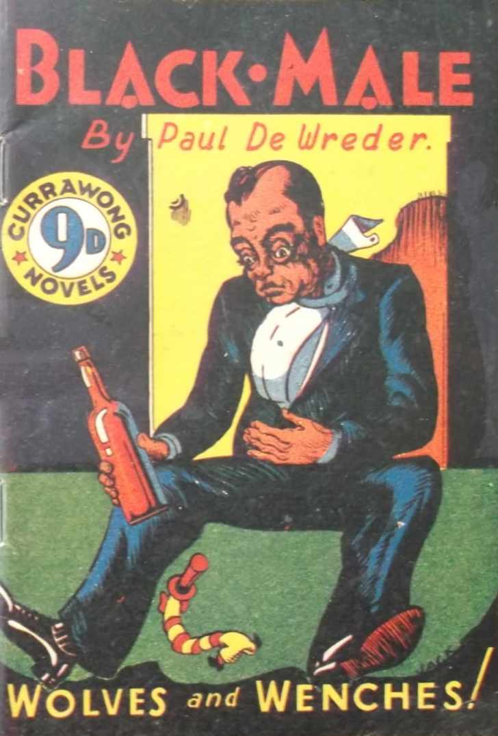 Black-Male (Currawong, 1945?)  — Wolves and Wenches! ([1945?])