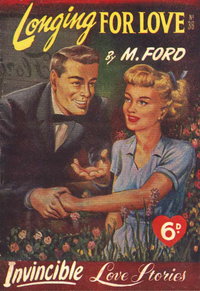 Invincible Love Stories (Invincible, 1948 series)  #36 ([November 1949])