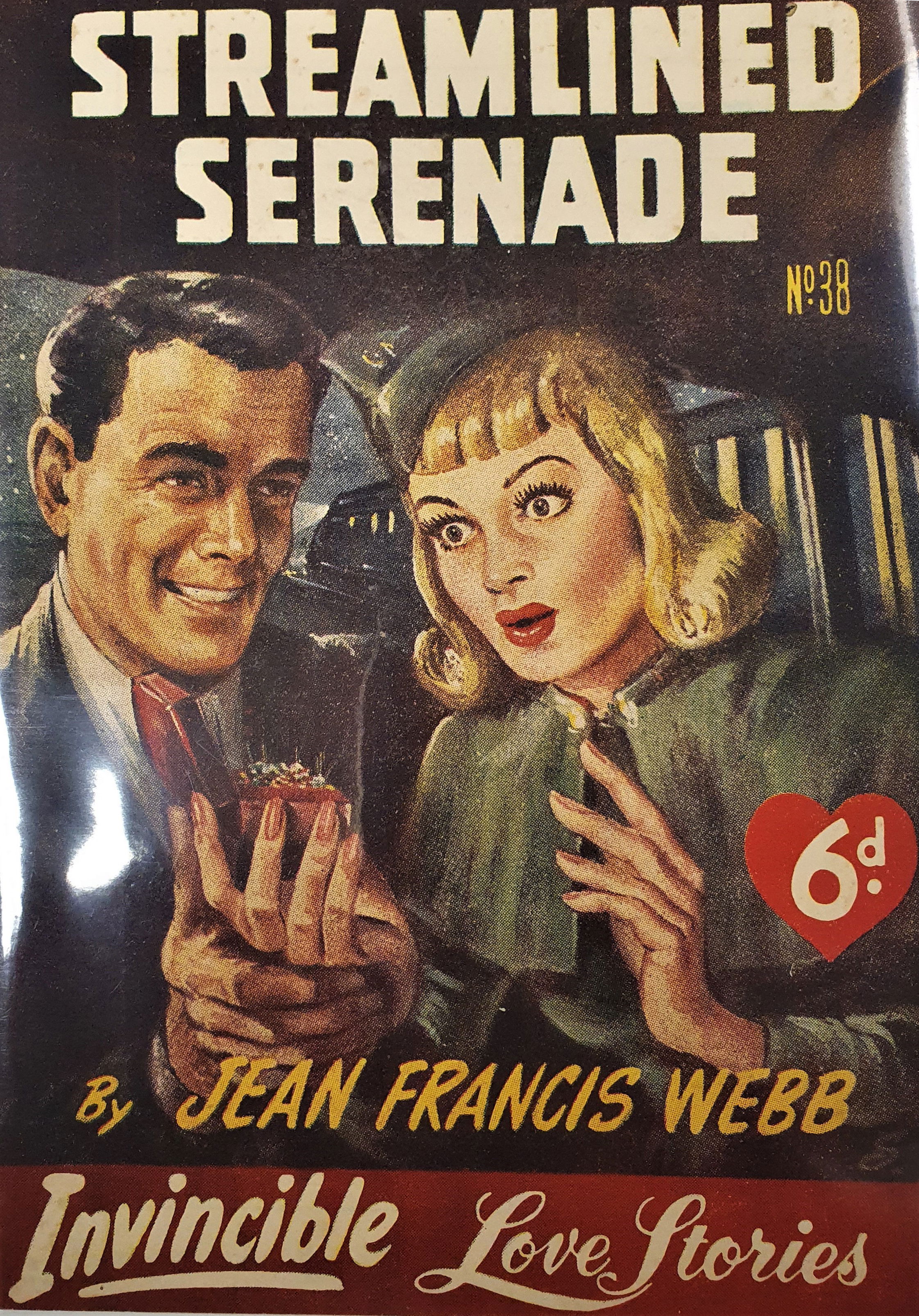 Invincible Love Stories (Invincible, 1948 series) #38 — Streamlined Serenade ([December 1949?])