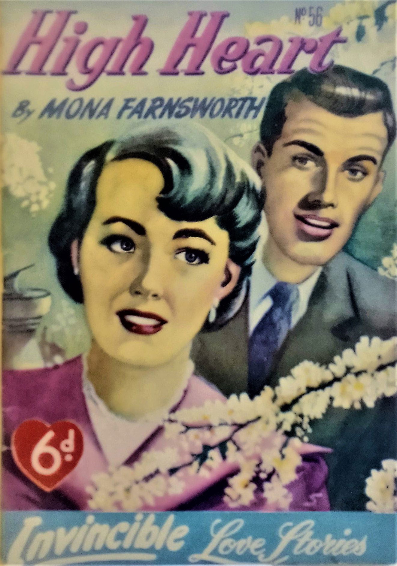 Invincible Love Stories (Invincible, 1948 series) #56 — High Heart ([September 1950?])