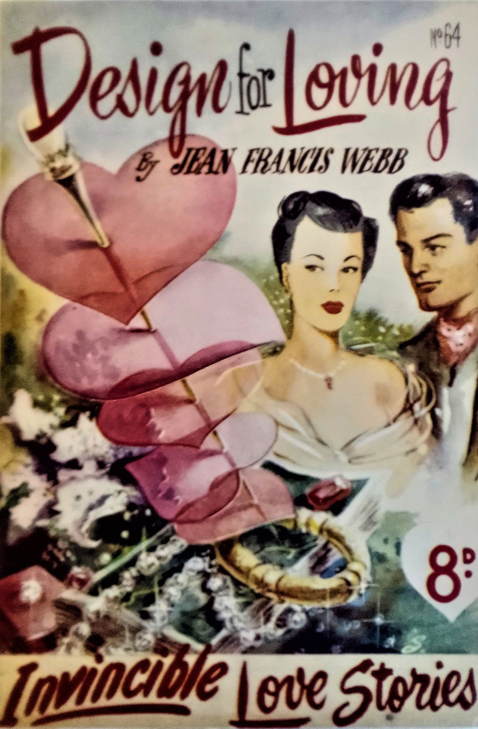 Invincible Love Stories (Invincible, 1948 series) #64 — Design for Loving ([January 1951?])