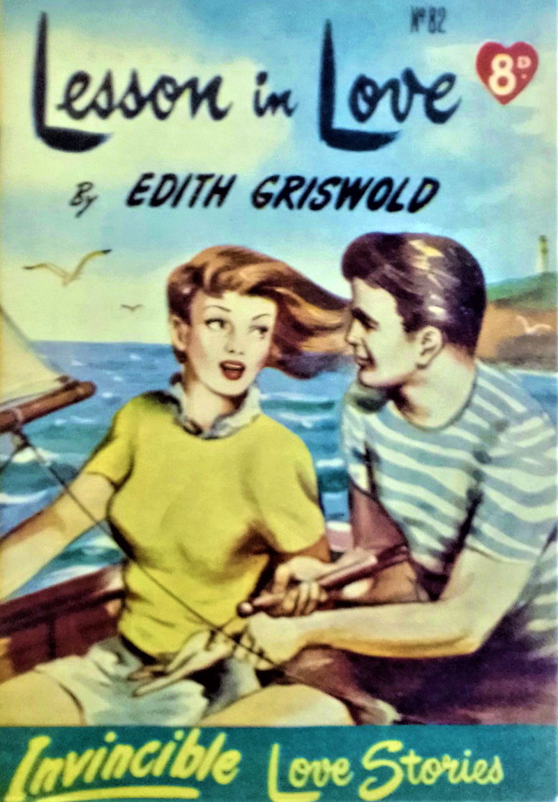 Invincible Love Stories (Invincible, 1948 series) #82 — Lesson in Love ([October 1951?])