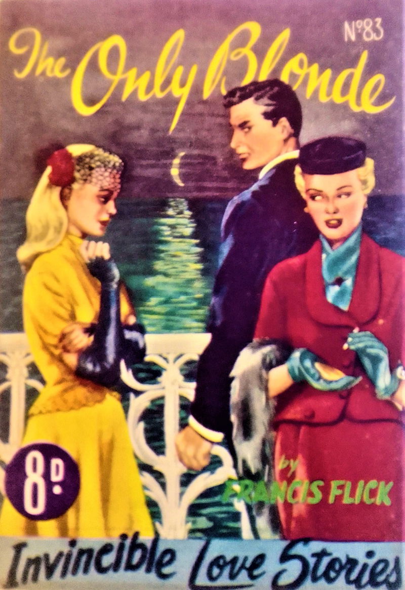 Invincible Love Stories (Invincible, 1948 series) #83 — The Only Blonde ([October 1951?])
