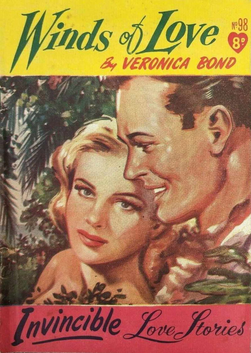 Invincible Love Stories (Invincible, 1948 series) #98 — Winds of Love ([July 1952?])