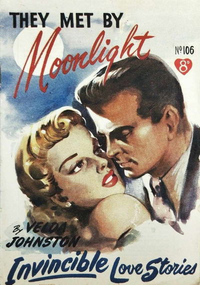 Invincible Love Stories (Invincible, 1948 series) #106 — They Met by Moonlight [November 1952?]