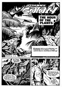 Johnny Galaxy and the Space Patrol (Sport Magazine, 1968 series) #4 — The Hour of the Plants (page 1)