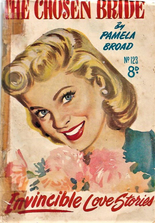 Invincible Love Stories (Invincible, 1948 series) #123 — The Chosen Bride ([August 1953?])