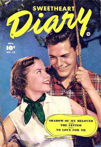 Sweetheart Diary (Fawcett, 1949 series) #13 November 1952